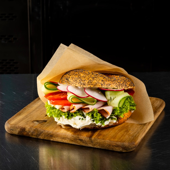 Bajgiel - kanapka Bajgiel - kanapka